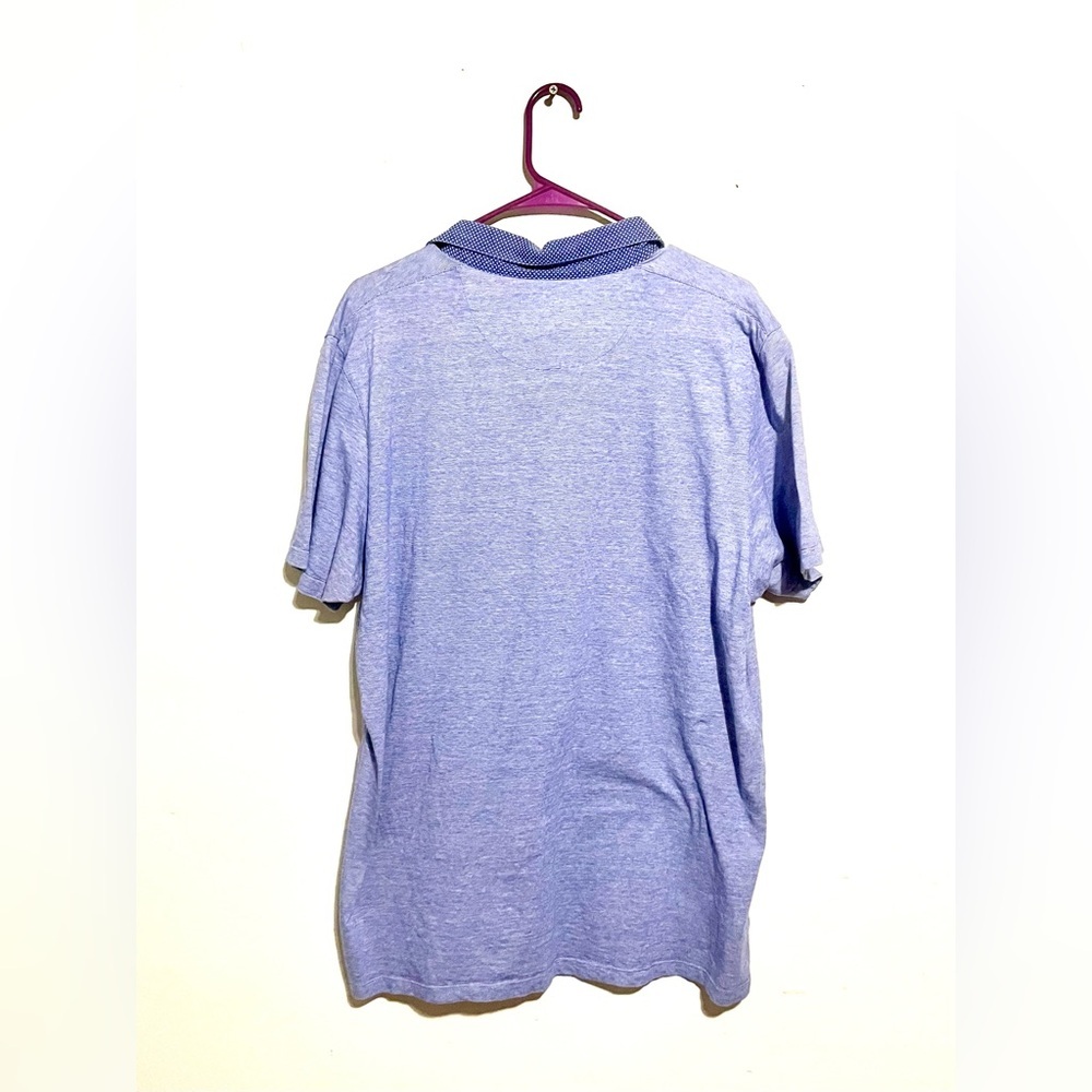 Ted Baker Mens Polo Golf Shirt Size 6 XL Preppy Designer Business Casual Work - Picture 3 of 6